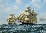 unknow artist, Seascape, boats, ships and warships. 113